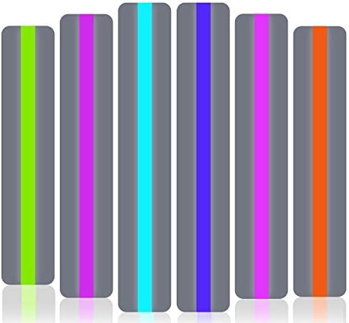6Pcs Guided Reading Strips,Colored Overlay Highlight Bookmarks,Reading Tracking Rulers for Dyslexia People Reduce Visual Stress,Reading Guide Strips for Kids Children and Teacher Supply Guided 6Pcs Guided Reading Strips,Colored Overlay Highlight Bookmarks,Reading Tracking Rulers for Dyslexia People Reduce Visual Stress,Reading Guide Strips for Kids Children and Teacher Supply Guided