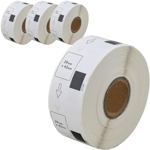 �y�݊����x��Labo�z DK-1215 �u���U�[ �݊� ���x�� 4���[���Z�b�g brother QL-700 / QL-800 / QL-820NWB ����