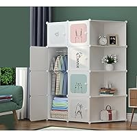 Amazon｜クローゼッ ワードローブ 衣類収納 洋服収納棚 - 組み立て簡単