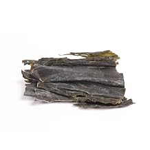 VITAMINSEA Kombu Dried Sugar Kelp Seaweed | الأعشاب البحرية البرية في شمال الأطلسي لتناول الوجبات الخفيفة والتوابل والحساء والسلطات | غنية بالفيتامينات والمعادن ومضادات الأكسدة لدعم الغدة الدرقية | Whole Leaf 16 OZ
