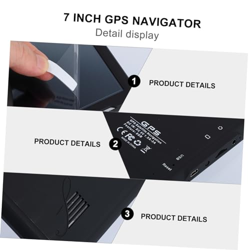 Hemobllo 1 Unidade 7 GPS navegador para carro navegador de caminhão l cartinina maps trust navegador