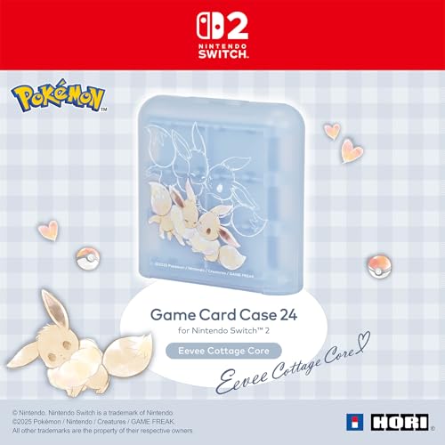 Boîtier de 24 jeux Hori Évoli Cottage Core pour Nintendo Switch 2 - vue 5