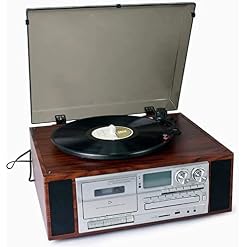 Ornements Tourne-Disque Vinyle Salon Moderne Ornements De Style Européen Vintage Rétro Gramophone Bluetooth Stéréo CD Radio Cassette - Les Beatles, Paul McCartney, John Lennon, RIngo Starr, George Harrison Ornements Tourne-Disque Vinyle Salon Moderne Ornements De Style Européen Vintage Rétro Gramophone Bluetooth Stéréo CD Radio Cassette – Image 2
