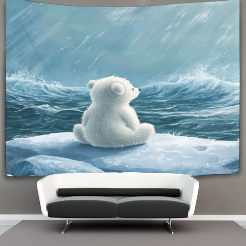 Tapisserie esthétique pour chambre ado et dortoir déco murale 230cm