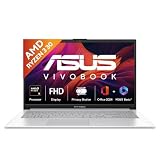 ASUS Vivobook Go 15 (2026),AMD Ryzen 3 30 Processor,AMD Radeon iGPU,8GB RAM,512GB SSD,FHD,15.6"(39.6 cm),Windows 11,M365 Basic(1Y),Office 2024,Cool Silver,1.63 Kg,E1504FA-BQ5709WS,Thin & Light Laptop