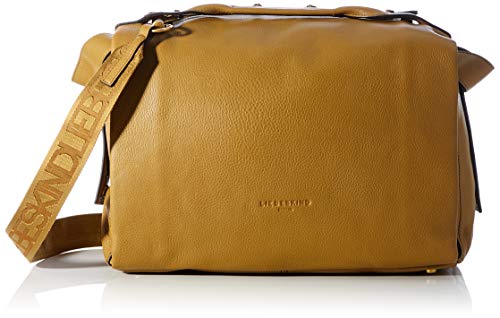 Preisvergleich Produktbild Liebeskind Berlin Handtasche, Gray Satchel, Small, pale honey