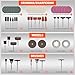 HORUSDY 308-Piece Rotary Tool Accessory, 1/8-in Shank Rotary Tool Kit, for Easy Polishing, Sanding, Cutting, Drilling, Engraving, Sharpening, Grinding with Carrying Case