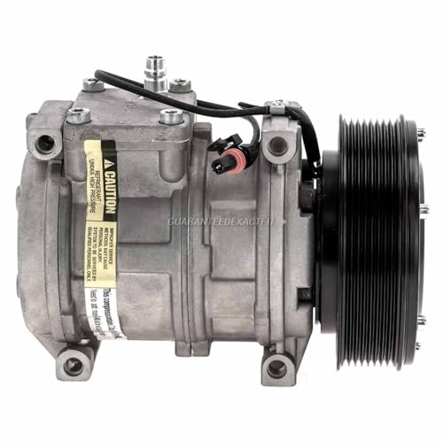 AC Compressor & 8-Groove A/C Clutch For John Deere Replaces RE46609 TY6764 RE214439 TY24304 10PA 12v 447100-2381 - BuyAutoParts 60-02276NA New by BUYAUTOPARTS! - Used condition - Image 2