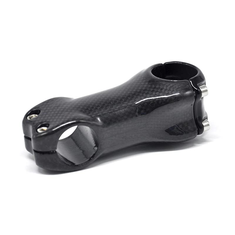 Attacco Manubrio MTB Stelo da Ciclismo 3K Gloss Lucido Full Fibra di Carbonio in Fibra di Carbonio 70-120mm MTB. Supporto for Manubrio for Biciclette da Strada Stams 6 ° Attacco Manubrio