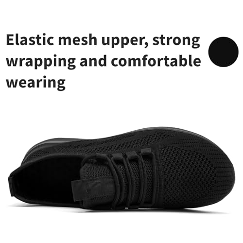 Women's Walking Shoes Slip On Running Sport Sneakers Tennis Workout Gym Lightweight Shoes Non Slip Athletic Fashion Casual Breathable Mesh Travel Shoe3