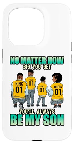 Black King Queen 2 Sons Price & ���̓� Dad Mom �L�b�Y �X�}�z�P�[�X iPhone 15 Pro �p