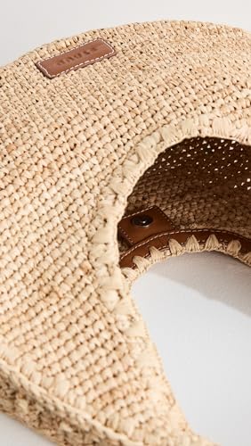 STAUD Moon Raffia Tote