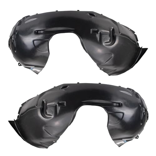 Image of TRQ Front Inner Fender Liner Set Compatible with 2006-2013 Volvo C70 VO1248110 VO1249110