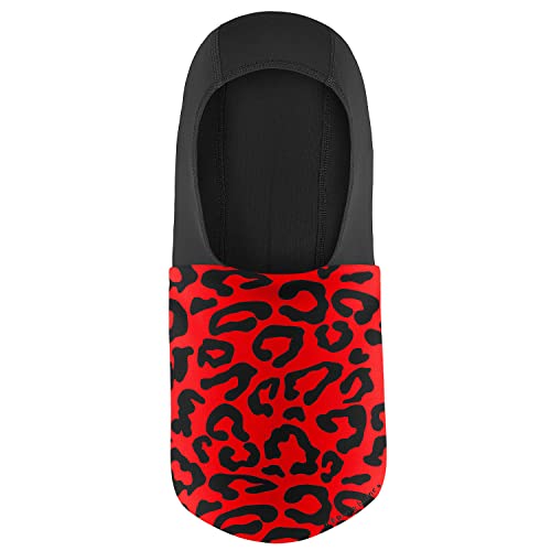 Poivre Blanc - Cagoule 1988 Leopard Scarlet Red Femme - Femme - Taille Unique - Rouge Cover