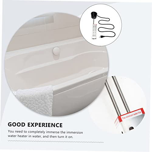 Housoutil Aquecedor De Piscina Aquecedor De Balde Aquecedor De Água De Banheira De Piscina Aquecedor