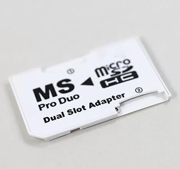 TF SD Card to MS Memory Duo Card Slot Adapter for PSP 1000 2000 3000 Memory Stick Pro Duo Card Reader