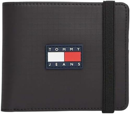 Tommy Hilfiger Erkek Cüzdan, Black, Tek Beden