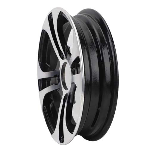 Aro de Roda Atv de 12 Polegadas, Liga de Alumínio, Aparência Esportiva de Alta Resistência, Desempen