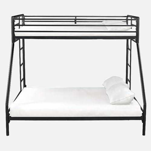 Image of Twin Over Twin Metal Bunk Bed |Bunk Bed Without Storage for Kids | Double Decker Bed for Kids Room Furniture |Metal Bunker Bed (Mattress Not Included)