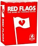 Drapeaux rouges: le jeu des terribles dates , jeu de cartes amusant / partie pour les adultes , 3-10 joueurs , par Jack Dire, Créateur de Superfight