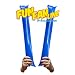 FUN FAN LINE - Packung mit 20 Stück Bam Bam Inflatable Stick Set für fußball Party, musikparty, Geburtstagsfeier. krachmacher Spiel beifall Luftballons. (10 Paare, Farbe Blau)