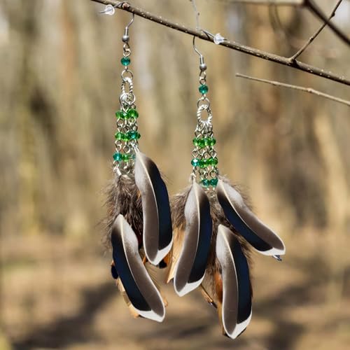 30PCS Piume Naturali Decorative Lunghe Piume, 3