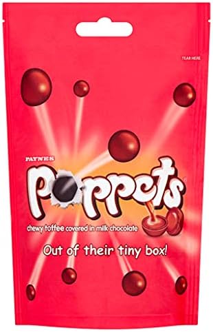 Paynes Poppets Toffee Pouch Bag 150G