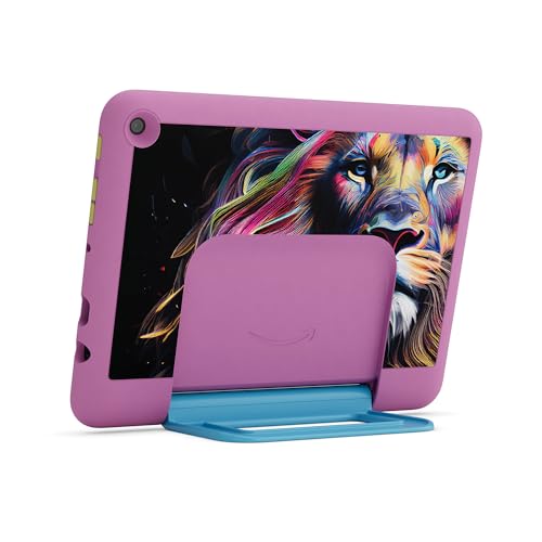 Amazon Kid-Friendly Case for Fire HD 8 tablet (Only compatible with 12th generation tablet), Jungle Cat - image 2