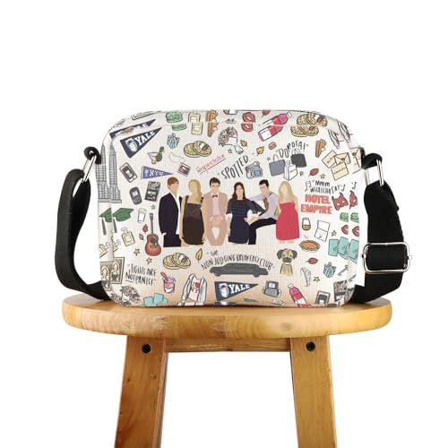 POFULL TV Show Inspired Gift Characters Crossbody Bag For Fans Gift