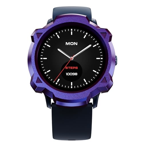 Image of Fire-Boltt Phoenix Pro SNAP3D Case - Set Your Style Free | 11 Colors, Textured Finishes & Premium Snap-On Fit | Customize Your Phoenix Pro Smartwatch (Midnight Blaze)