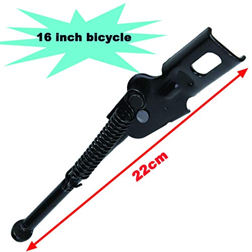 Bike Kickstand, Adjustable Height Rear Side Children's Bicycle Stand, For 16 Inch Bike Kickstand Bicycle, By Nakao #TOP1