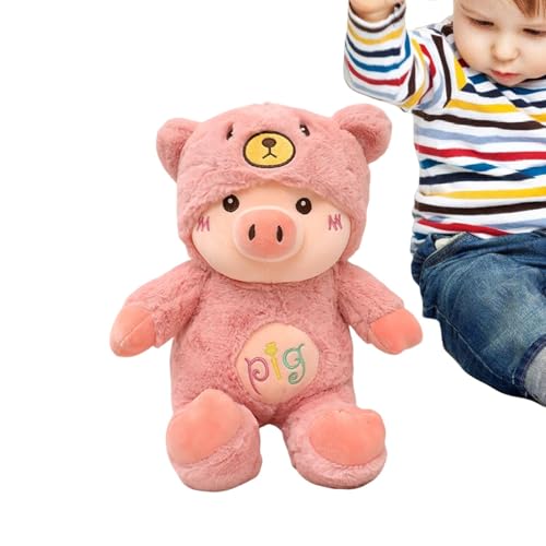 Animal relleno de los cerdos,Cerdos rellenos - Peluche de peluche - Muñeca creativa del animal relleno del cerdo, muñeca linda del cojín de la almohada de la felpa del cerdo para los niños y las