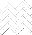 Vamos Tile Herringbone Peel and Stick Backsplash Tile - 10 Sheets Thassos White PVC Self Adhesive Tiles Stick on Wall Tile for Kitchen, Bathroom and Fireplace
