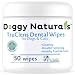Dental Wipes for Dogs and Cats with Chlorhexidine and Sodium Hexametaphosphate That Helps Remove Plaque Tartar Buildup Calculus, Bad Breath,Tooth Decay & Gingivitis (50 Wipe) Made in USA TruClens