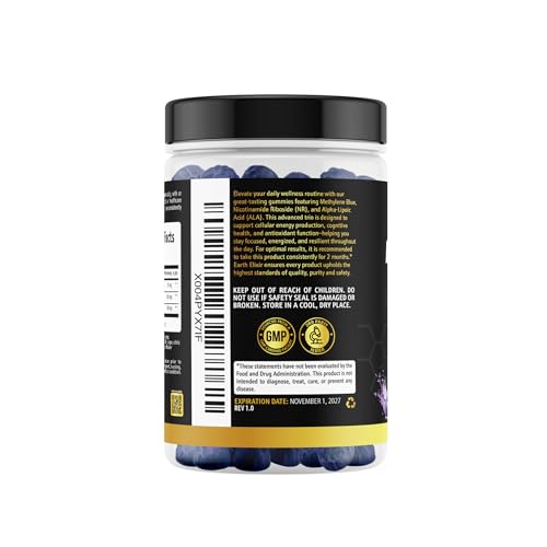 Earth Elixir 3-in-1 Methylene Blue Gummies