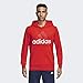adidas Men's Athletics Essential Linear Logo Pull Over Hoodie