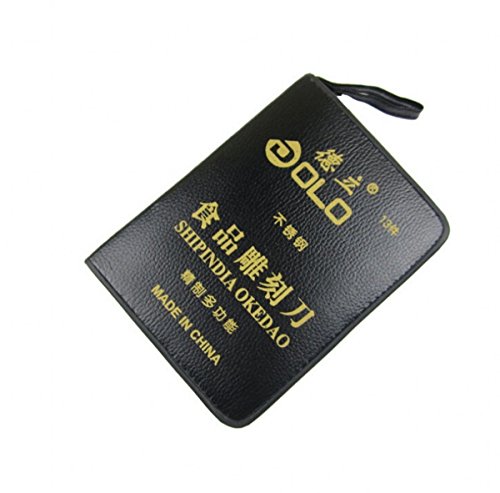 Chengyida 13Pcs Fruit/Vegetable Garnishing/Cutting/Slicing Set Garnish Tool Set Culinary Carving Tool #TOP5