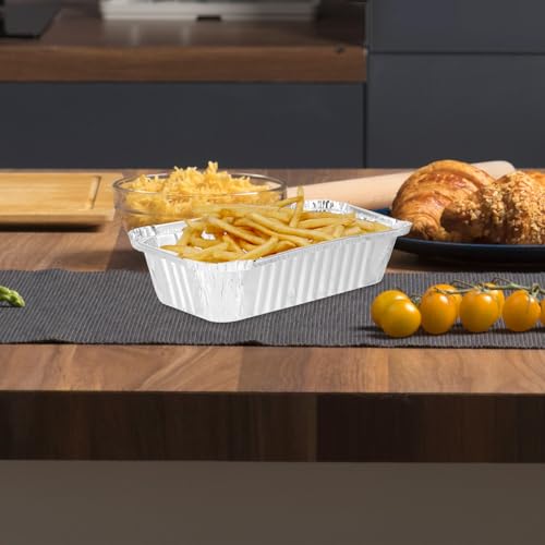 Cajas de papel de aluminio resistentes y aptas para horno de alta temperatura 7
