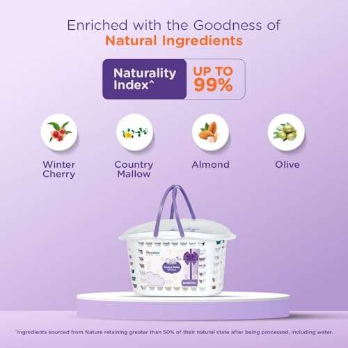Image of Himalaya Baby Gift Pack Basket,Pack of 2 Set,White