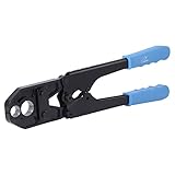 SharkBite 23251Z PEX Crimp Tool 1/2 Inch-3/4 Inch, Push-to-Connect, Copper, CPVC