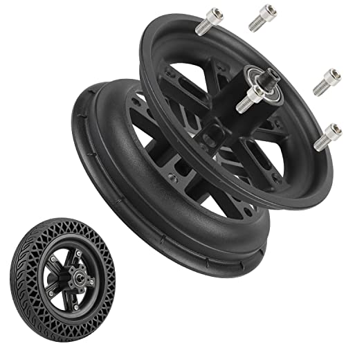 Flycoo2 Hinterradnabe 8,5 Zoll für Xiaomi M365/1S für Mi 3 Elektro-Roller, solide Reifen, Ersatzteil Cover