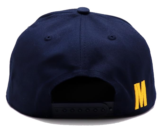 Gorra Snapback Basic Cap azul y amarilla miniatura 7