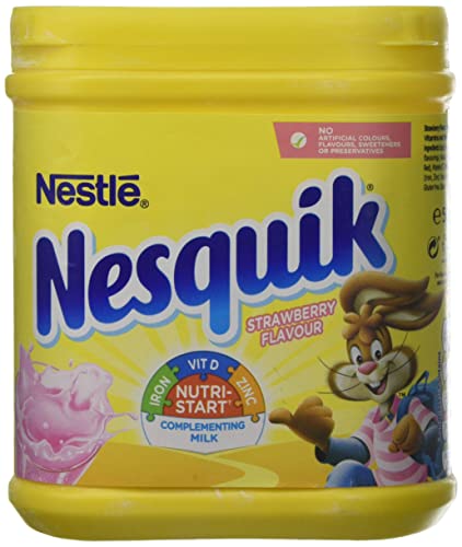 Nesquik Strawberry Powder Tub, 500 g (Pack of 10)