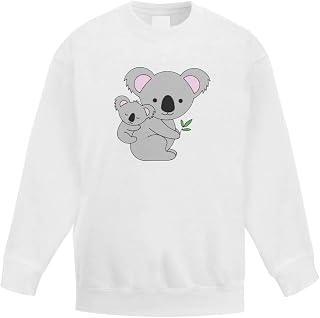 Azeeda 'Koala Mother' Kid's Sweatshirt/Jumper (12-13 Years) (KW00069953)
