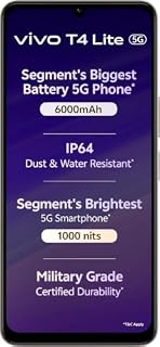 vivo T4 Lite 5G 2026 Charger in The Box (Titanium Gold, 64 GB) (4 GB RAM)