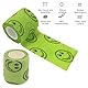 Selbstklebende Bandage für Haustiere, Haustiere Selbstklebender Verband,Pet Cohesive Bandages, Elastische Kohäsive Haftbandage,Kohäsive Fixierbinde, für Hund,Katze, Wrap Klebeverband,4pcs,5cm*4.5m