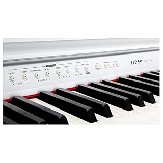 Classic Cantabile DP-50 WM piano numérique blanc mat set casque - Les Beatles, Paul McCartney, John Lennon, RIngo Starr, George Harrison Classic Cantabile DP-50 WM piano numérique blanc mat set casque – Image 6