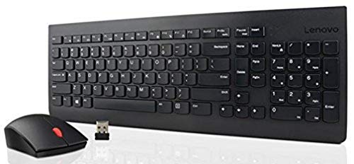 LENOVO Essential Wireless Combo - Ensemble Clavier et Souris - sans Fil - 2.4 GHz - pour S510, ThinkCentre M700, M71X, M810, M910, ThinkPad L470, T470, X1 Carbon (5th Gen), X270