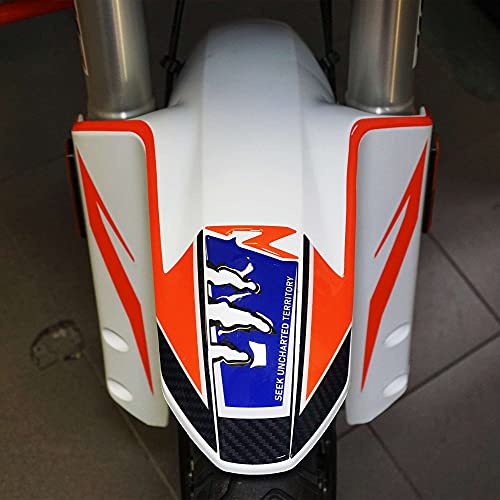 Autocollant 3D Moto Aile Protection en Résine Premium KTM 1290 Super Adventure R 2021 Bleue
