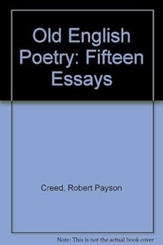 Hardcover Old English Poetry: Fifteen Essays [Unknown] Book